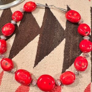 Vintage Coral Necklace